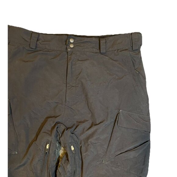 Obermeyer Revert Snow Ski Pants Heavy Black Zip Pockets Insulated Men's Size XL - Picture 6 of 16